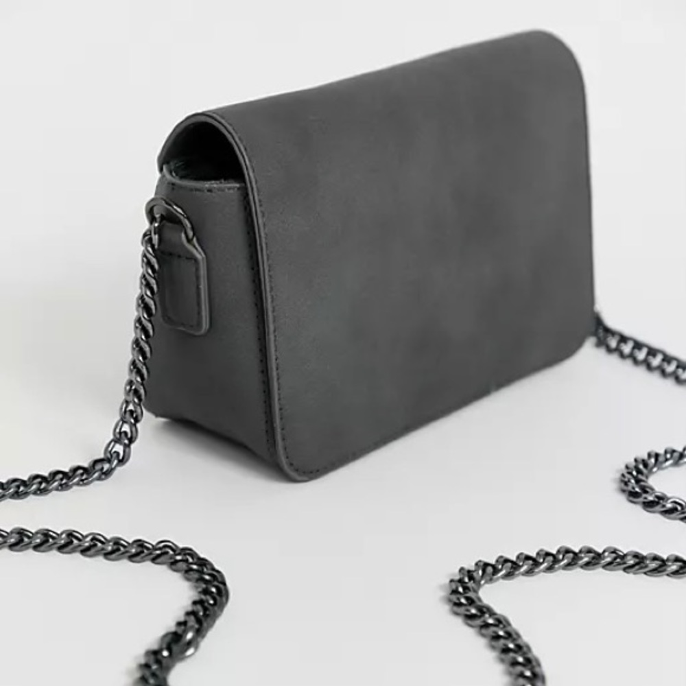 Truffle Collection fold over crossbody bag